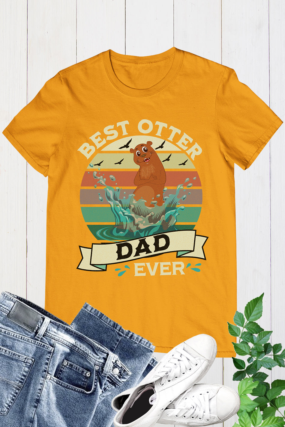 Best Otter Dad Ever Shirt