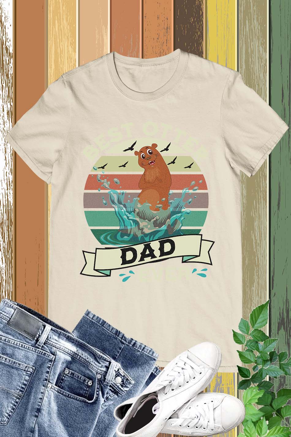 Best Otter Dad Ever Shirt