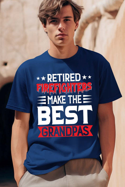 Retired Firefighters tee Grandpa Shirt