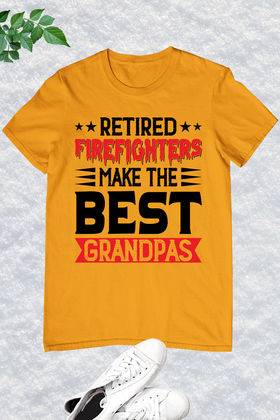 Retired Firefighters tee Grandpa Shirt