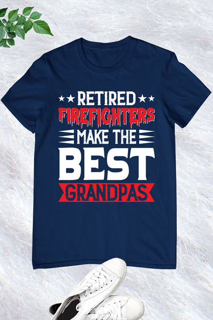 Retired Firefighters tee Grandpa Shirt