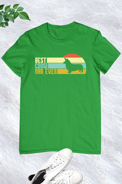 Best Corgi Dad Ever T Shirt