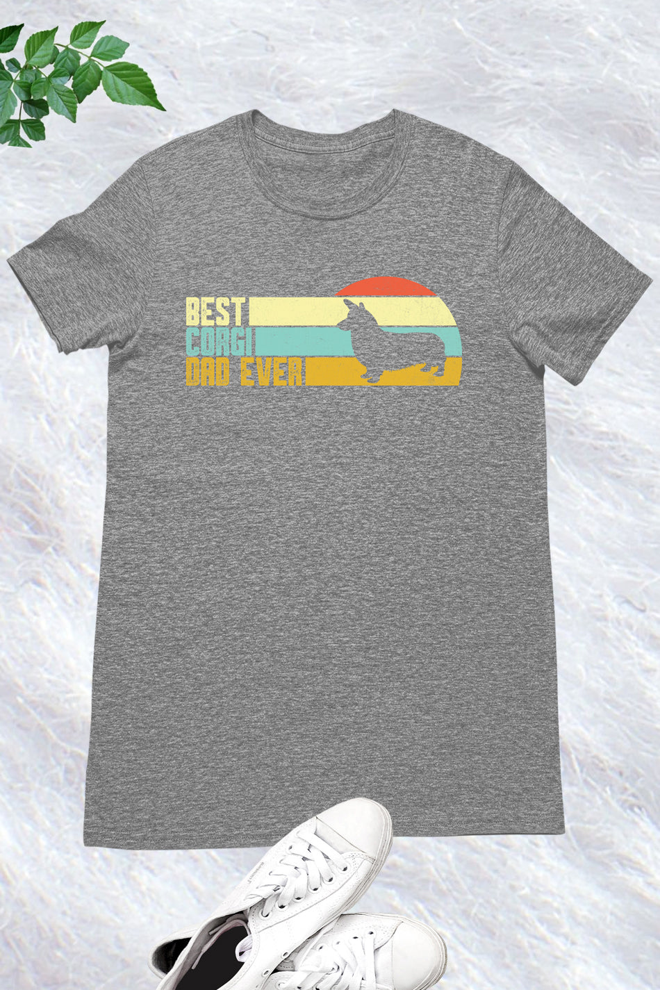 Best Corgi Dad Ever T Shirt