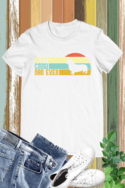 Best Corgi Dad Ever T Shirt