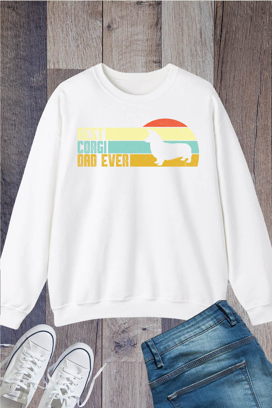 Best Corgi Dad Ever Sweatshirt