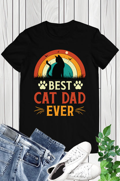 Best Cat Dad Ever T-Shirt