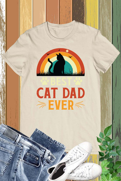 Best Cat Dad Ever T-Shirt