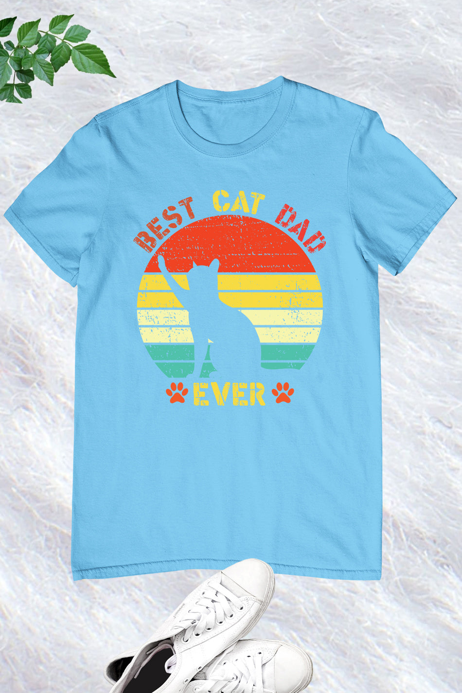 Best Cat Dad Ever T Shirt