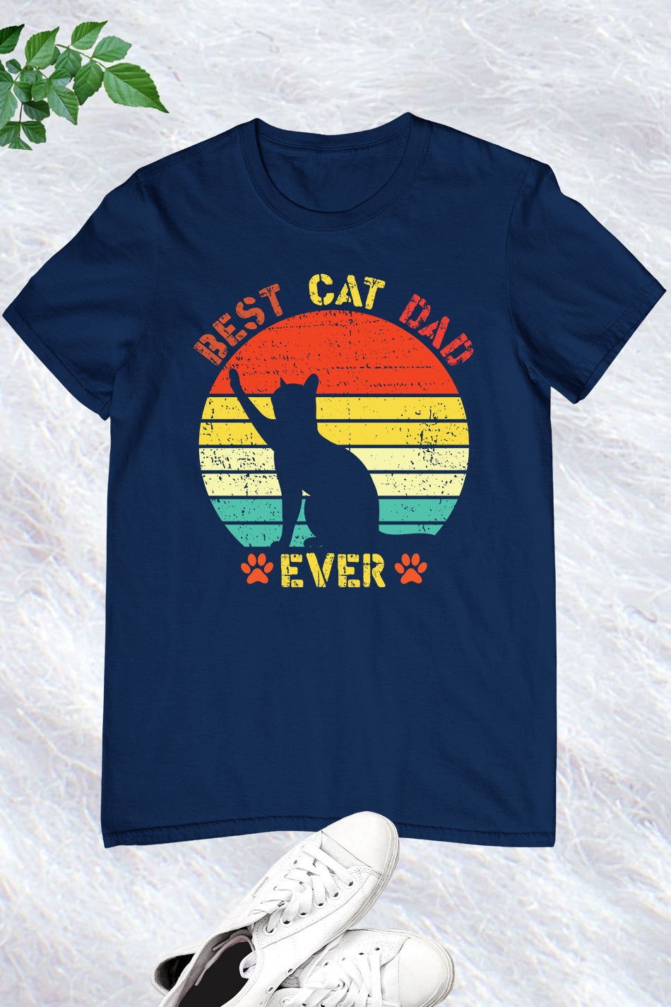 Best Cat Dad Ever T Shirt