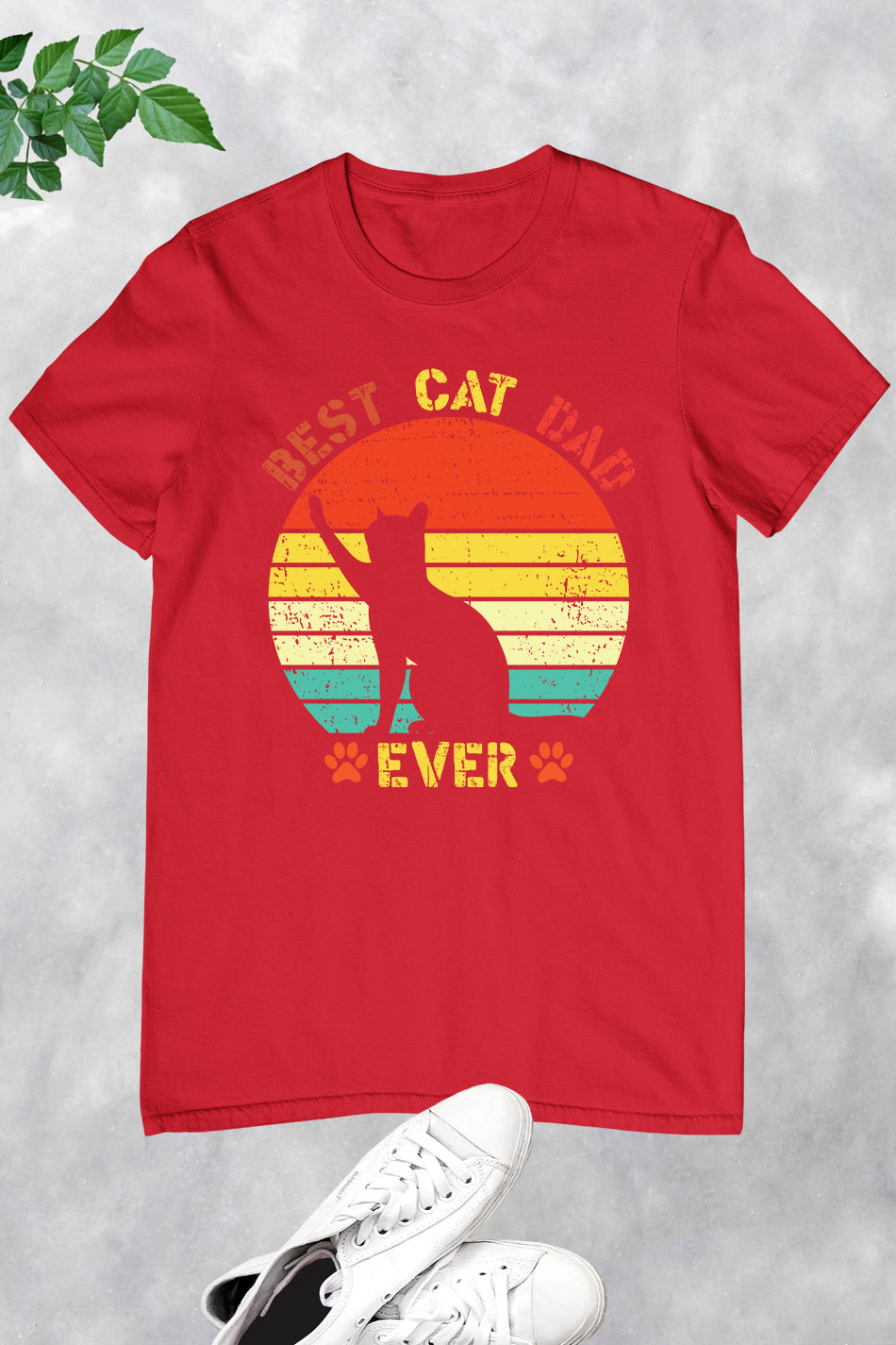 Best Cat Dad Ever T Shirt