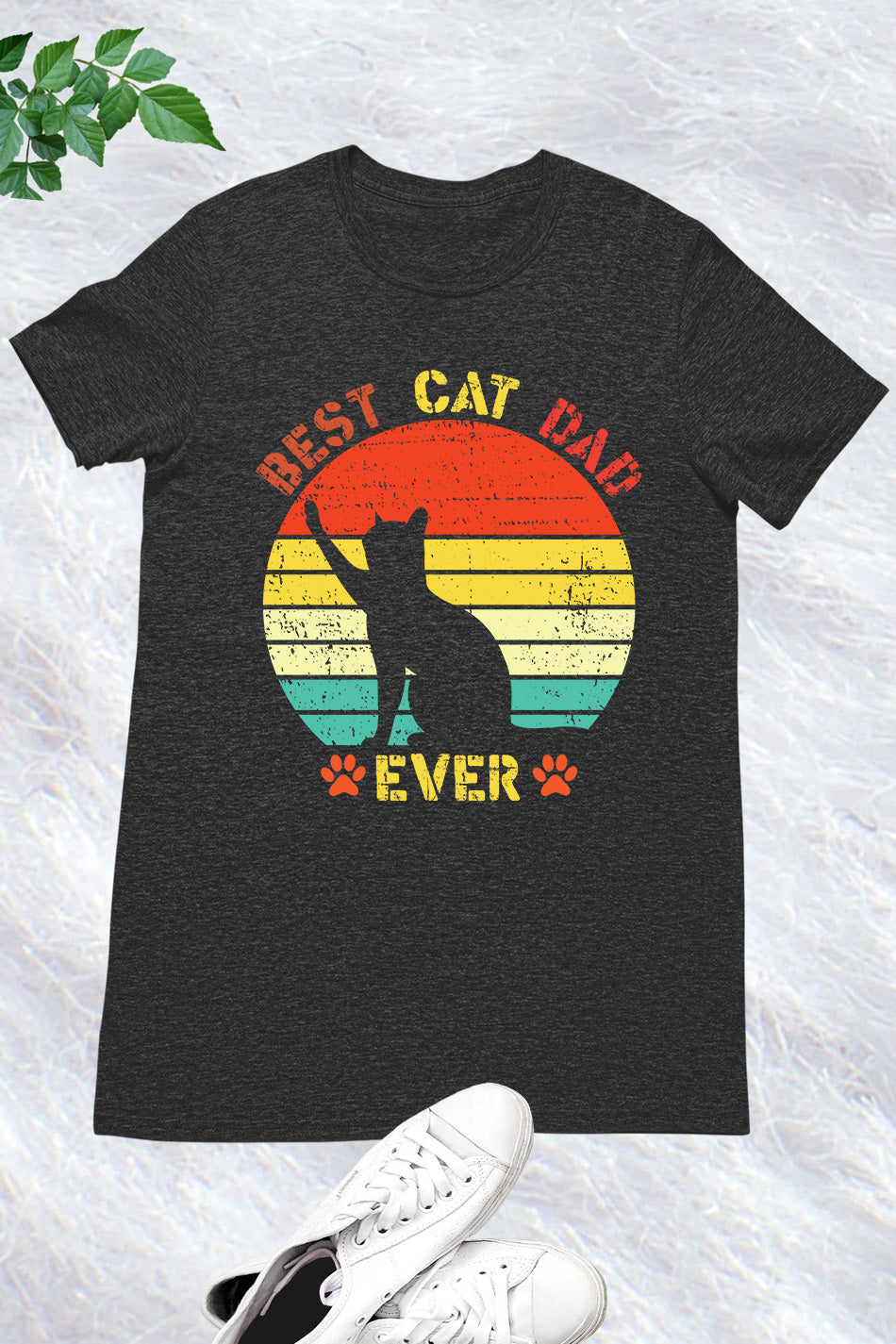 Best Cat Dad Ever T Shirt