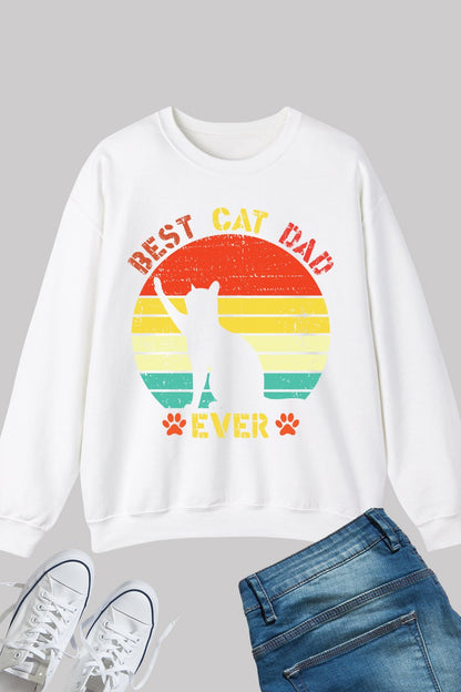 Best Cat Dad Ever Sweatshirt