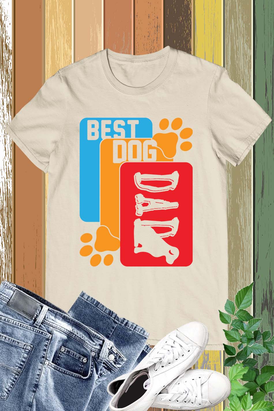 Best Dog Dad Shirt