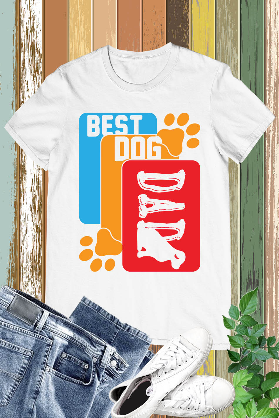 Best Dog Dad Shirt