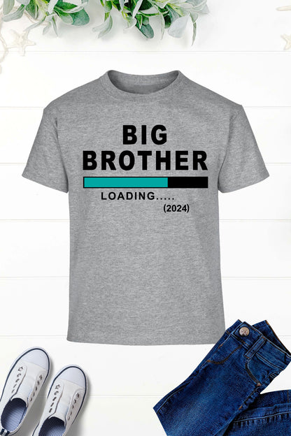 Big Brother Loading 2024 Kids T Shirt