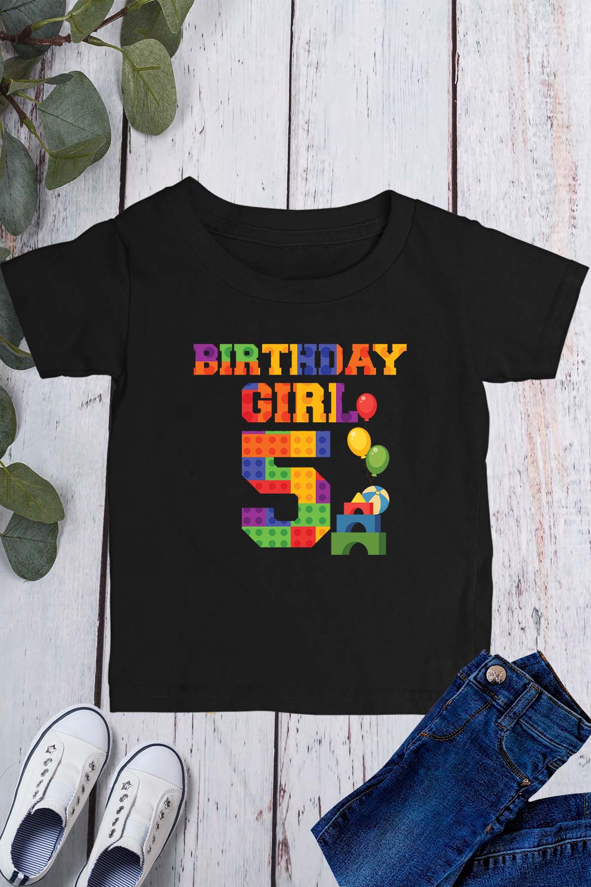 5th Birthday Girl Sweatshirt