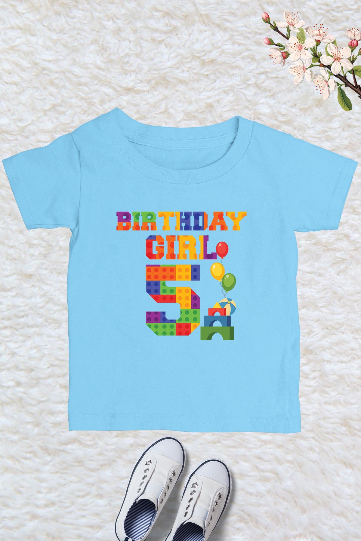 5th Birthday Girl Sweatshirt