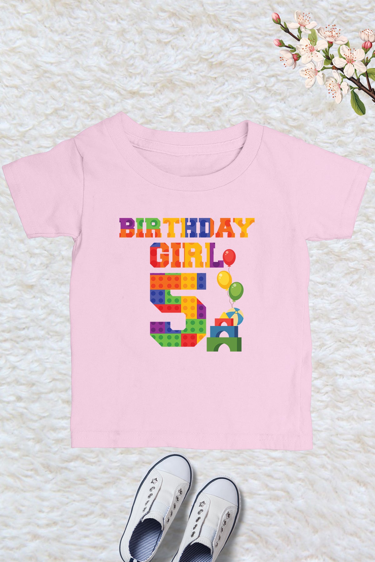 5th Birthday Girl Sweatshirt