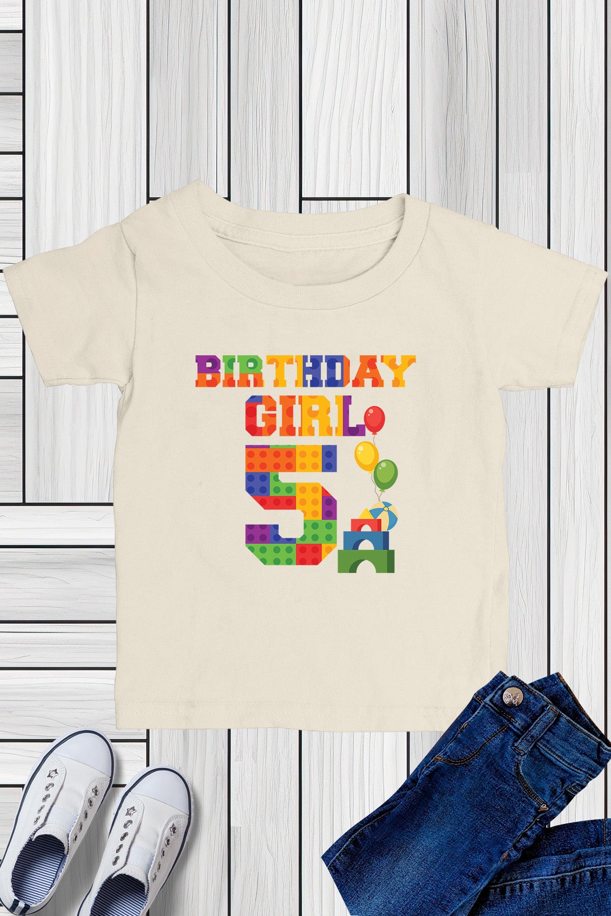 5th Birthday Girl Sweatshirt