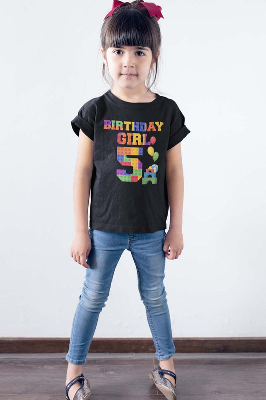 5th Birthday Girl Sweatshirt