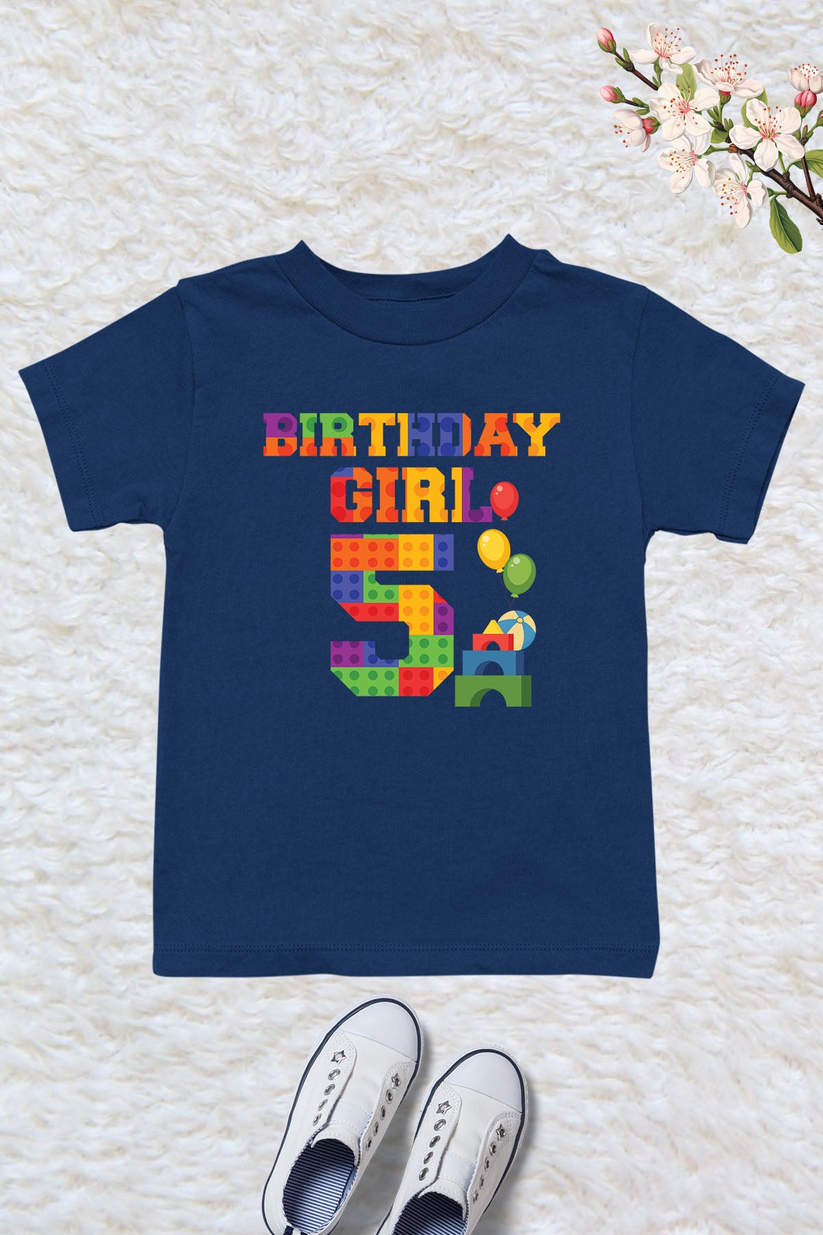 5th Birthday Girl Sweatshirt