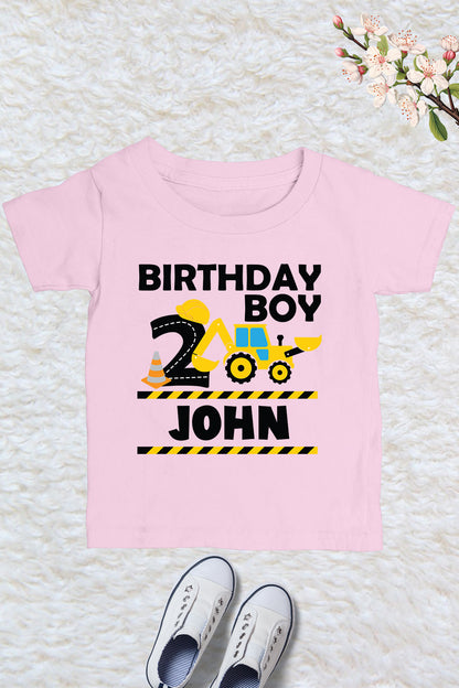 Custom 2nd Birthday Boy T Shirt