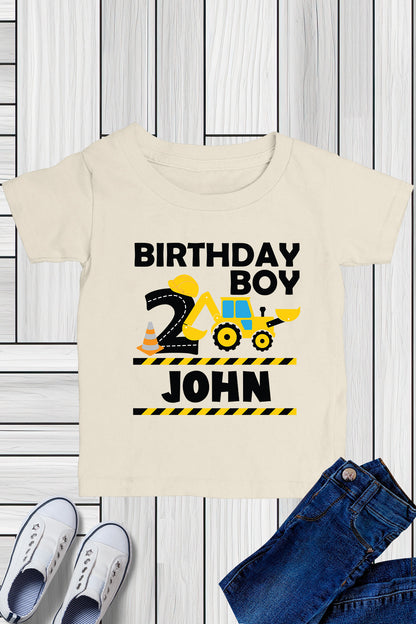 Custom 2nd Birthday Boy T Shirt