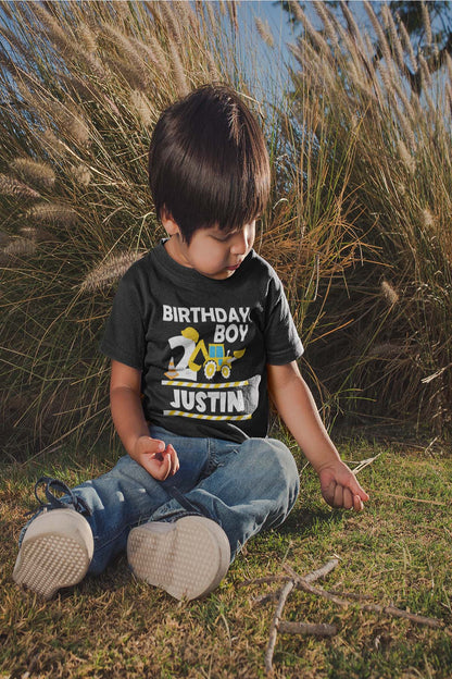 Custom 2nd Birthday Boy T Shirt