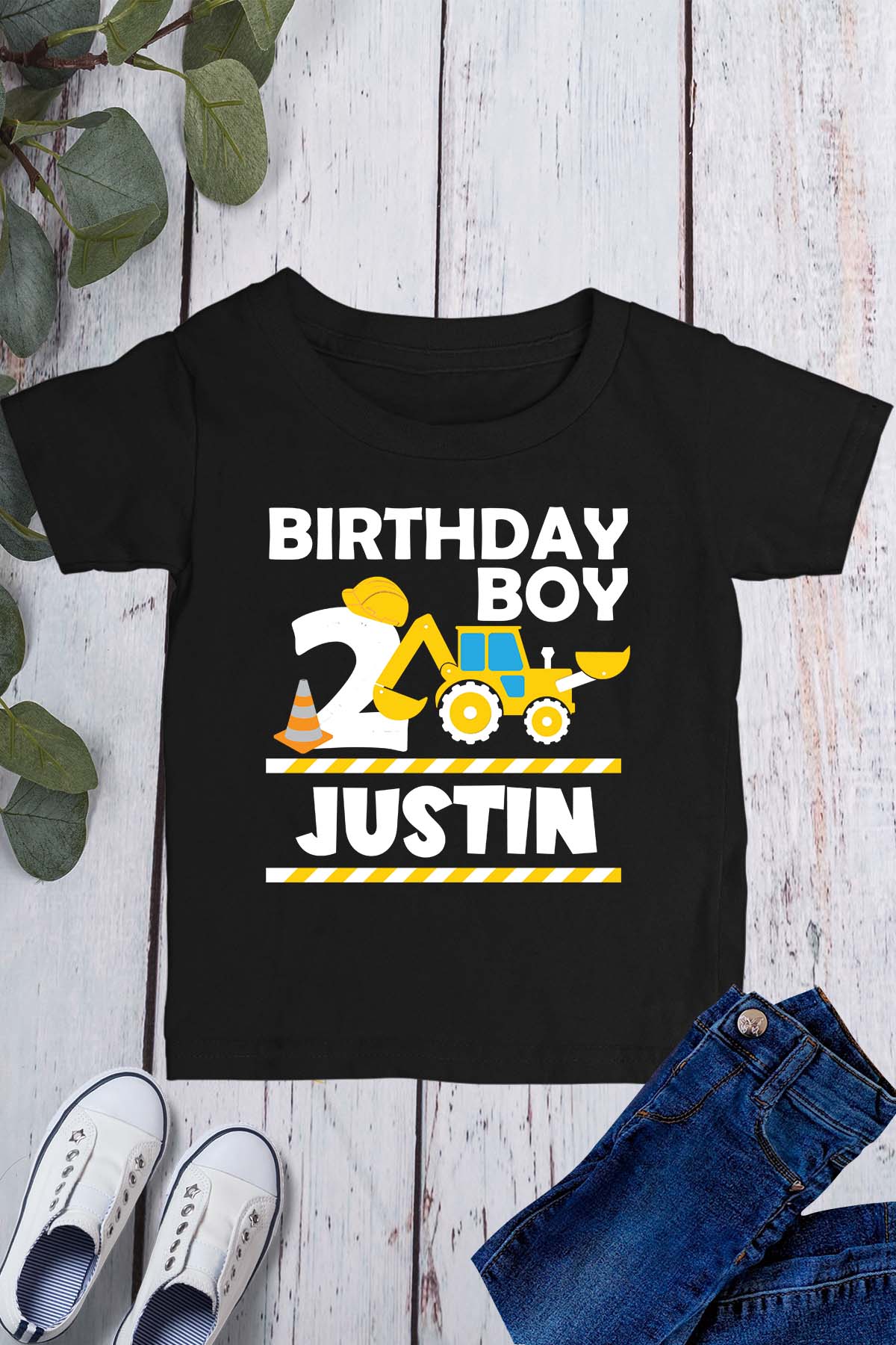 Custom 2nd Birthday Boy T Shirt