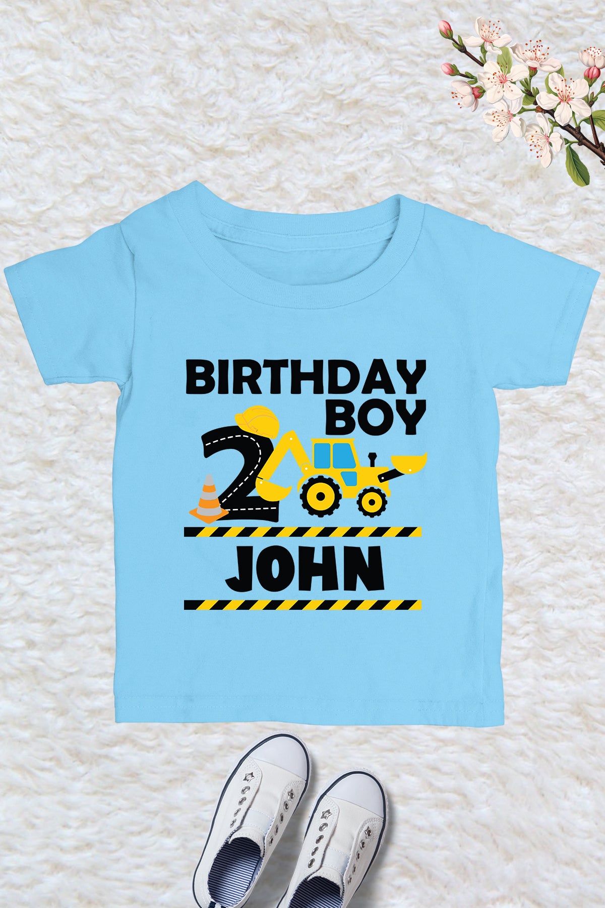 Custom 2nd Birthday Boy T Shirt