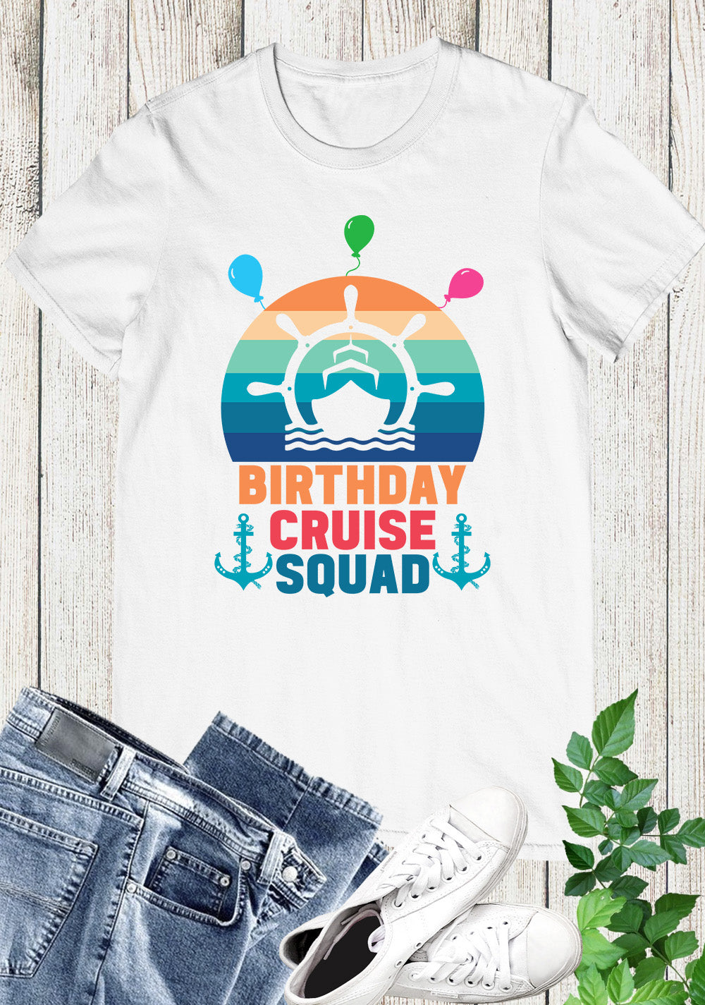 Birthday Cruise Squad Shirts