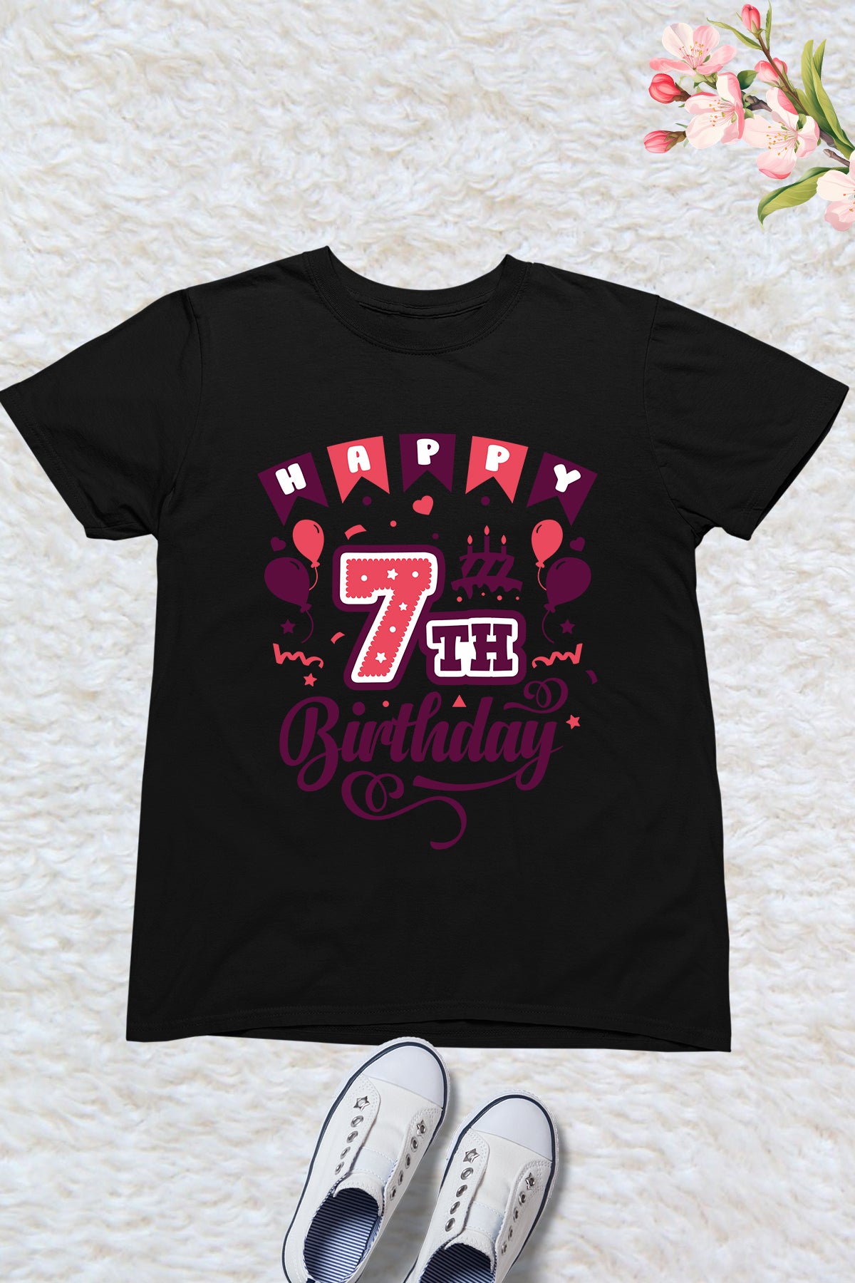 Happy 7 Birthday Shirt