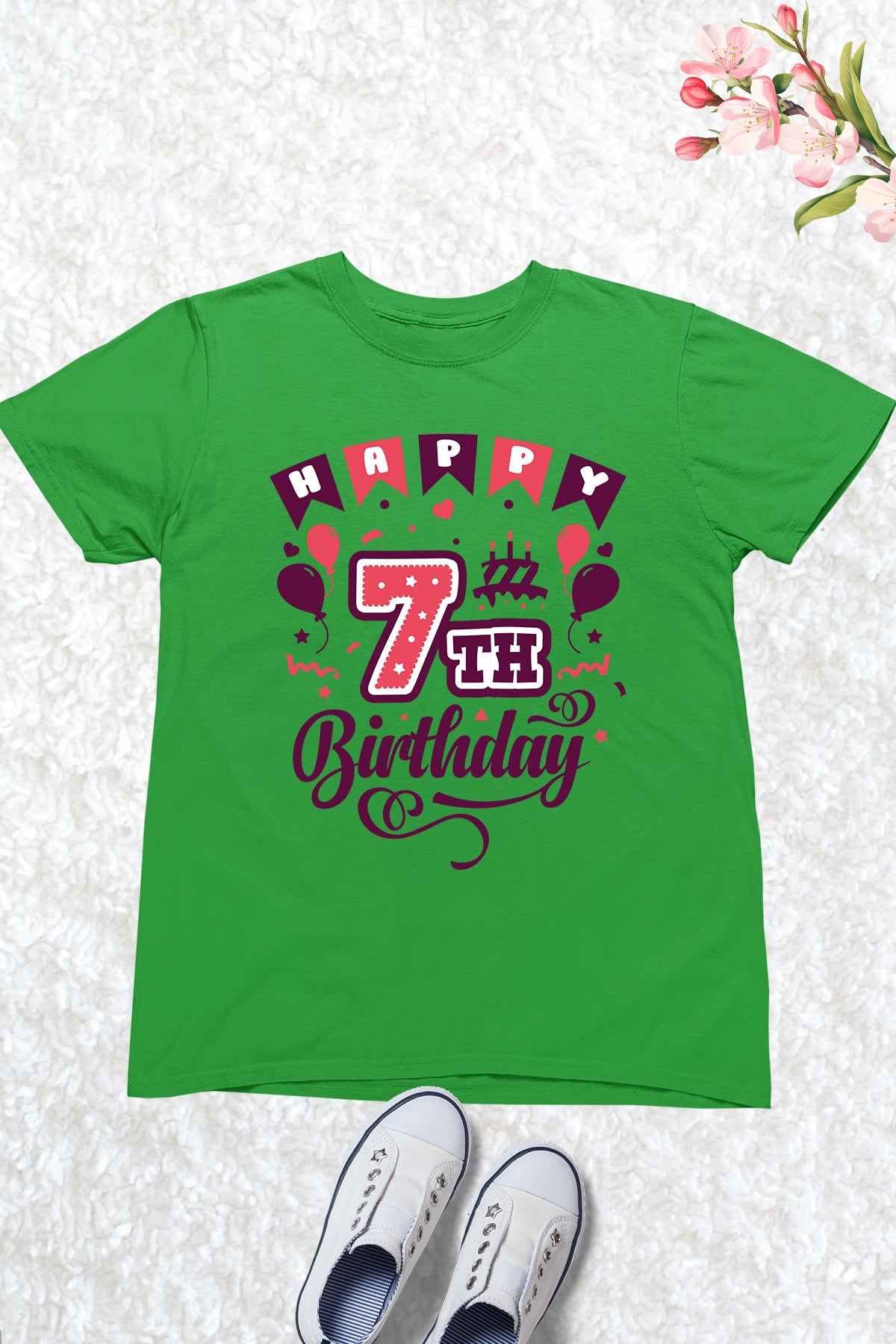 Happy 7 Birthday Shirt