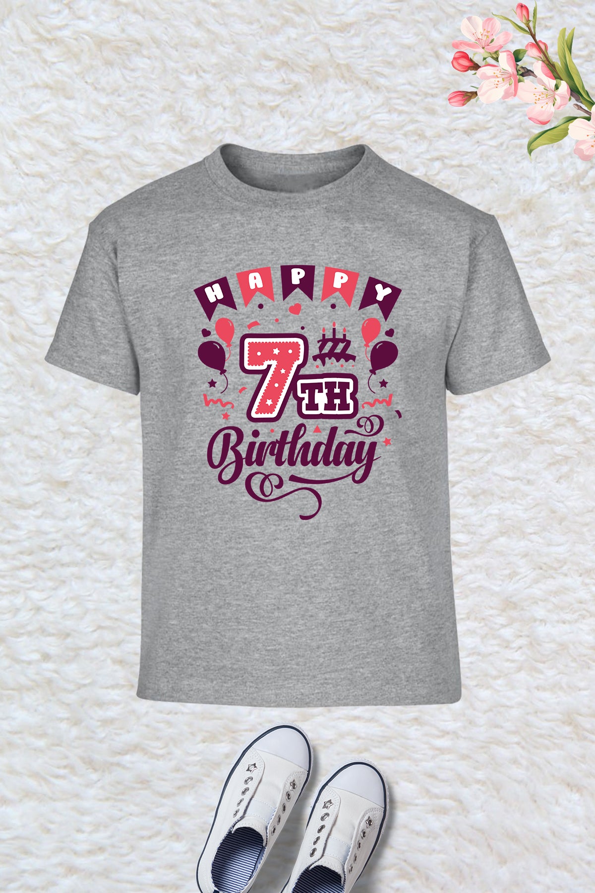 Happy 7 Birthday Shirt