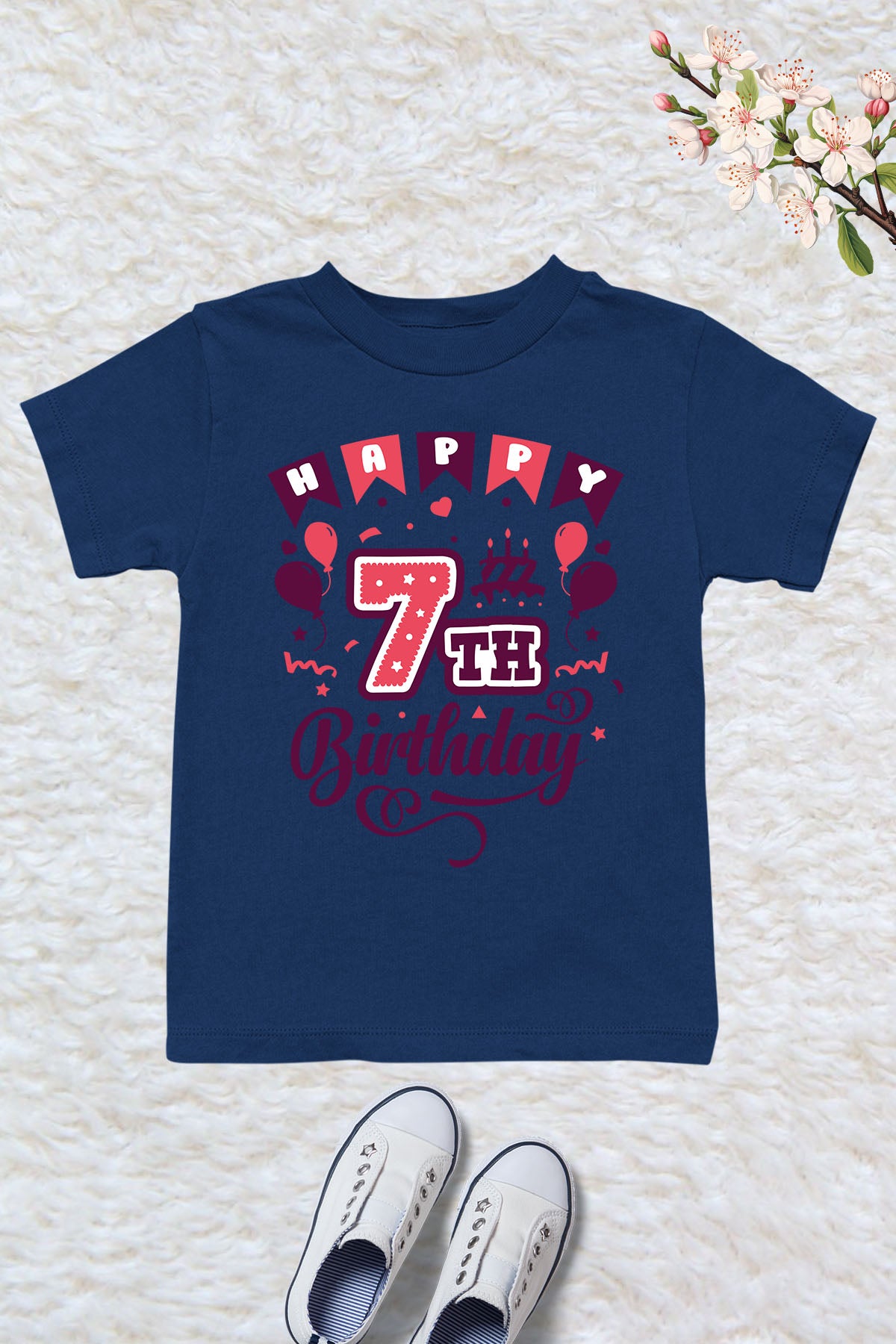 Happy 7 Birthday Shirt