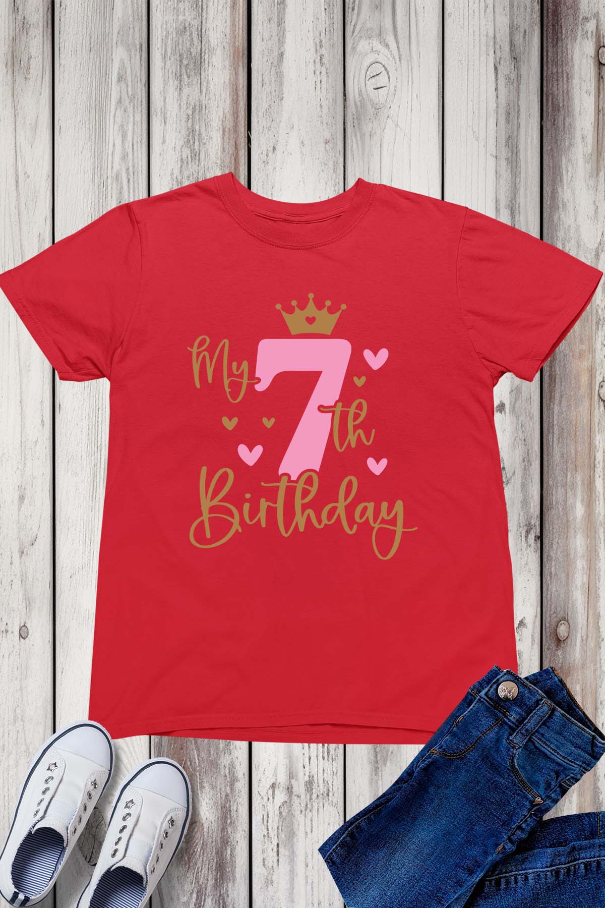 Happy 7th Birthday Shirt