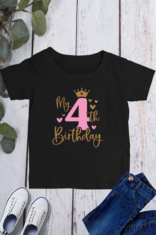 My 4th Birthday Gift Tees