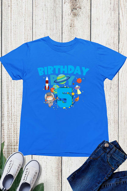 5th Birthday Boy Shirt