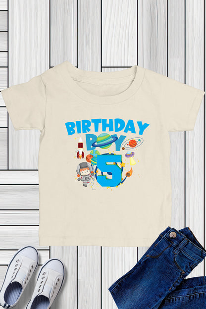 5th Birthday Boy Shirt