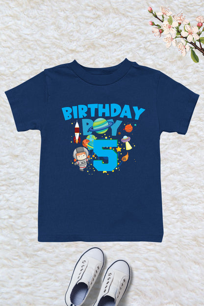 5th Birthday Boy Shirt