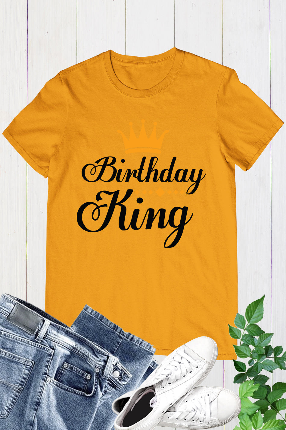 Birthday King  T Shirt