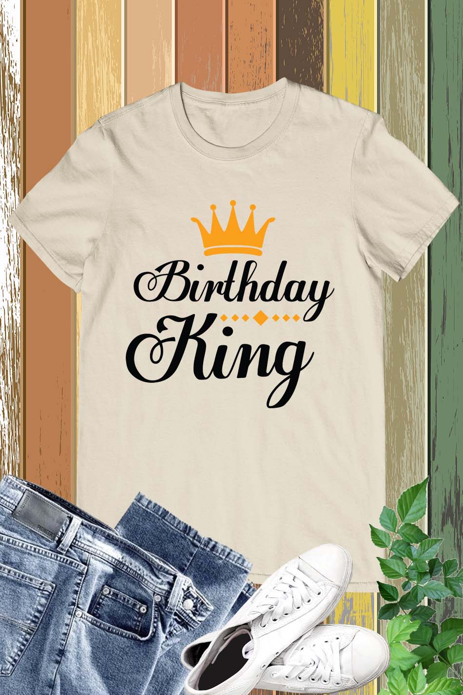 Birthday King  T Shirt