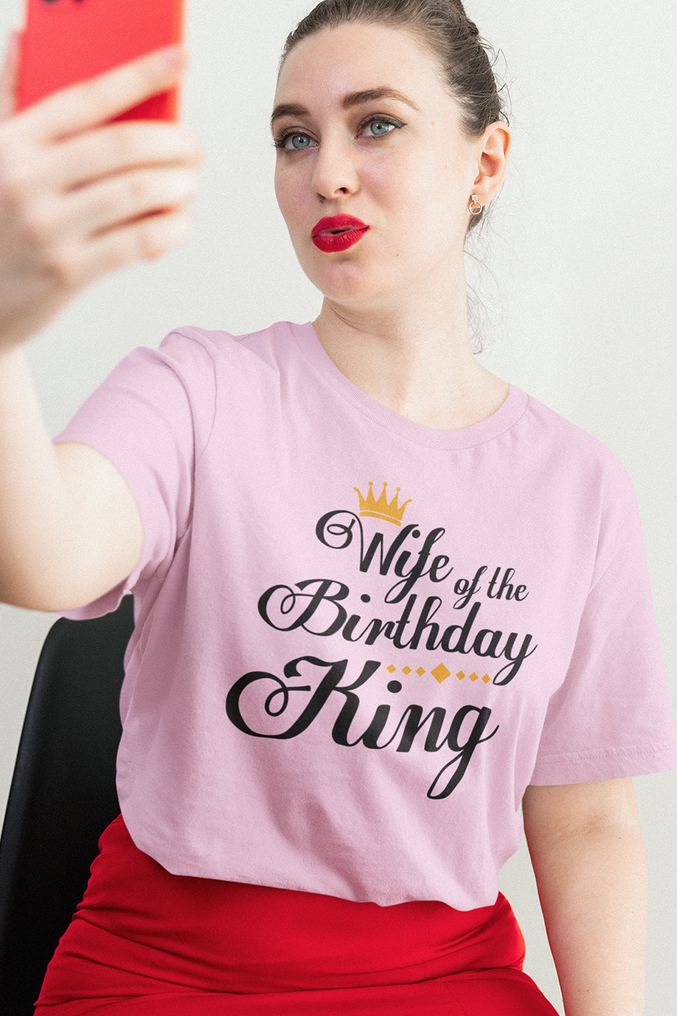 Wife Of the Birthday King Shirt