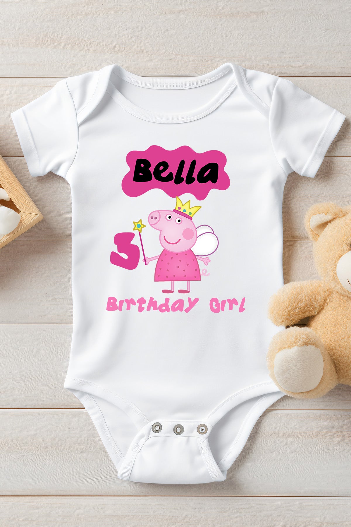 Peppa Pig Birthday Girl Custom Shirt