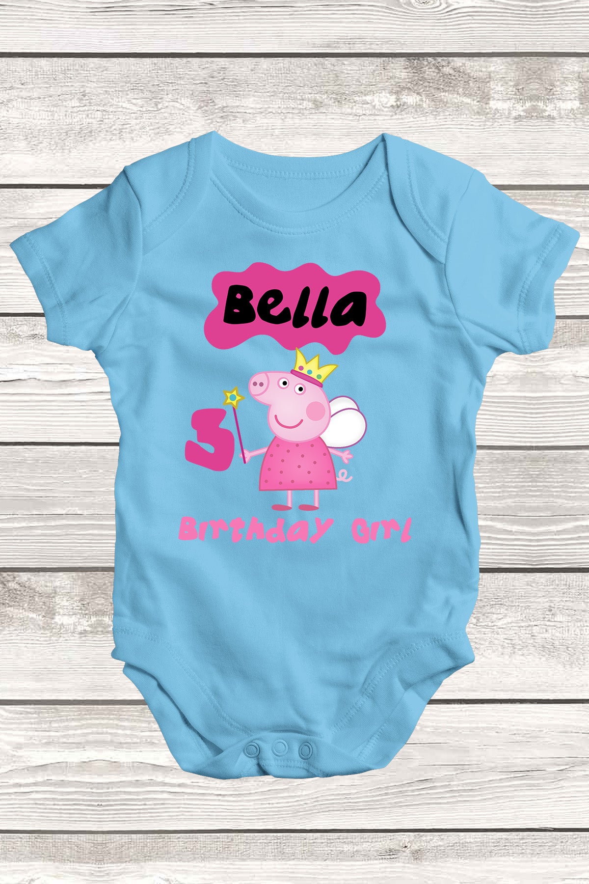 Peppa Pig Birthday Girl Custom Shirt