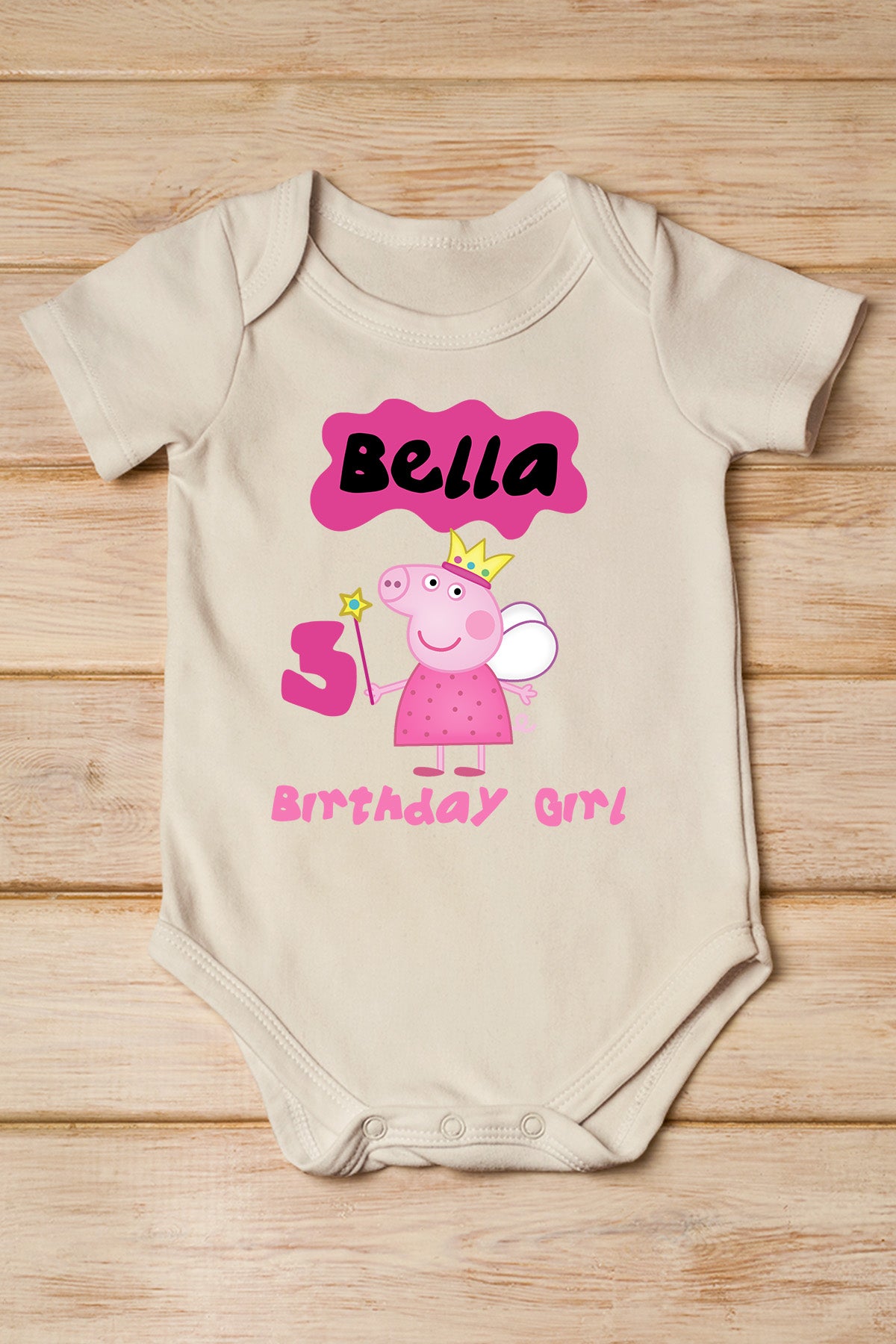 Peppa Pig Birthday Girl Custom Shirt