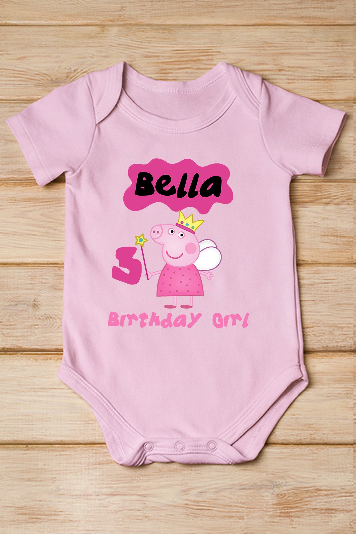 Peppa Pig Birthday Girl Custom Shirt