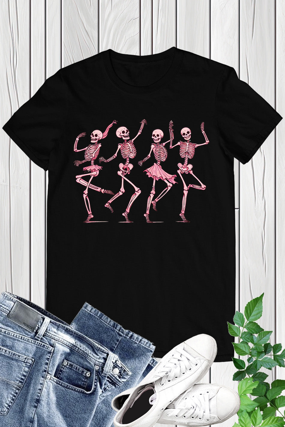 Halloween Skeleton Dance Funny Shirt