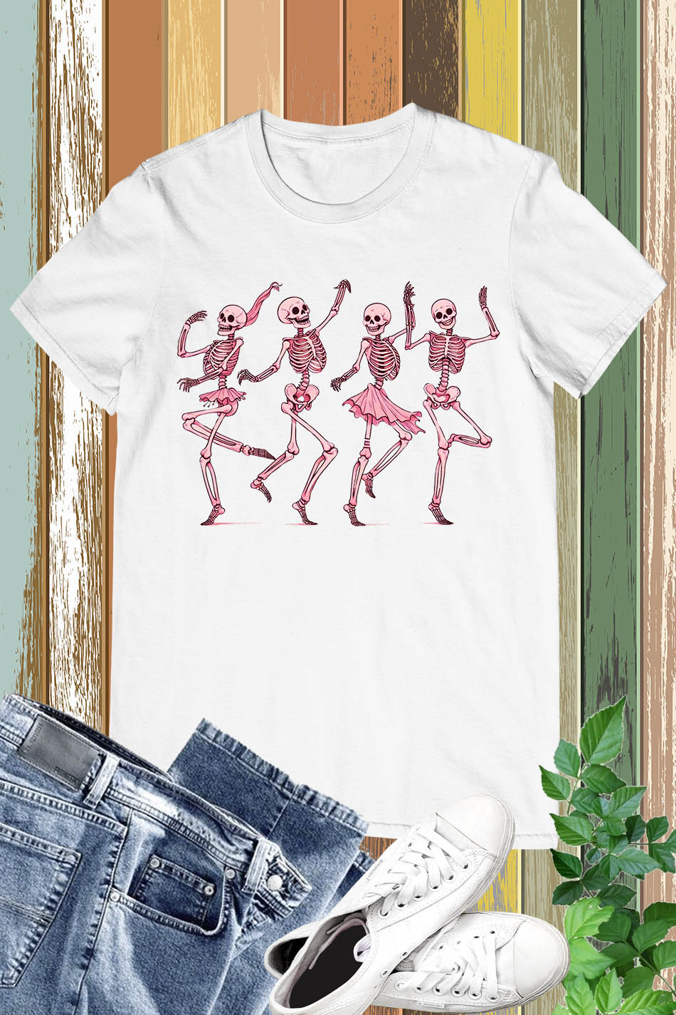 Halloween Skeleton Dance Funny Shirt