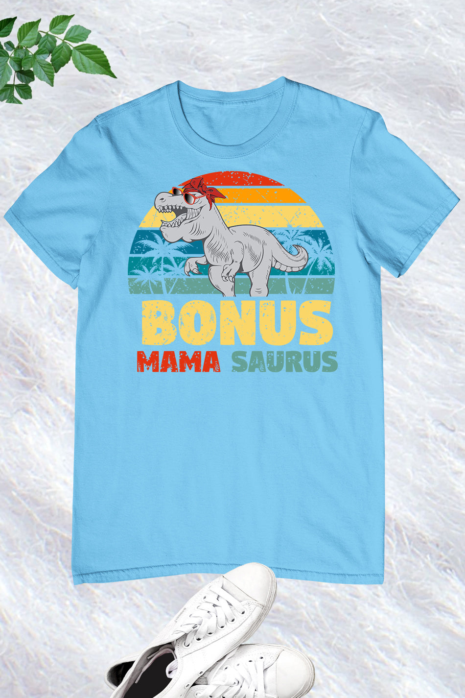 Bonus Mamasaurus Funny Mom T Shirt